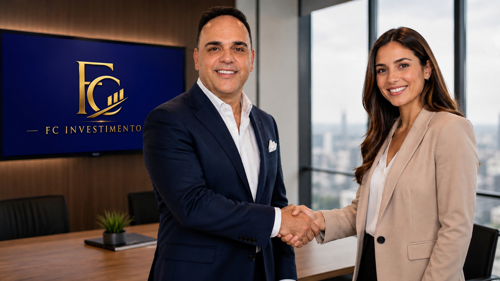 Reunião estratégica entre empresários parceiros da FC Investimento