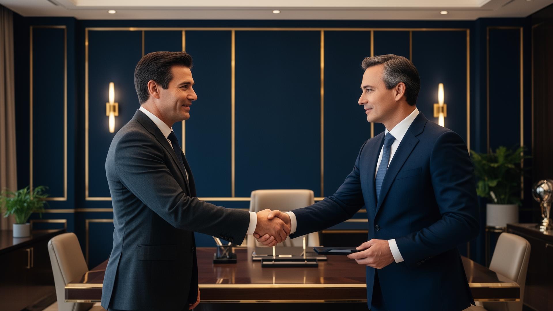 Reunião estratégica entre empresários parceiros da FC Investimento